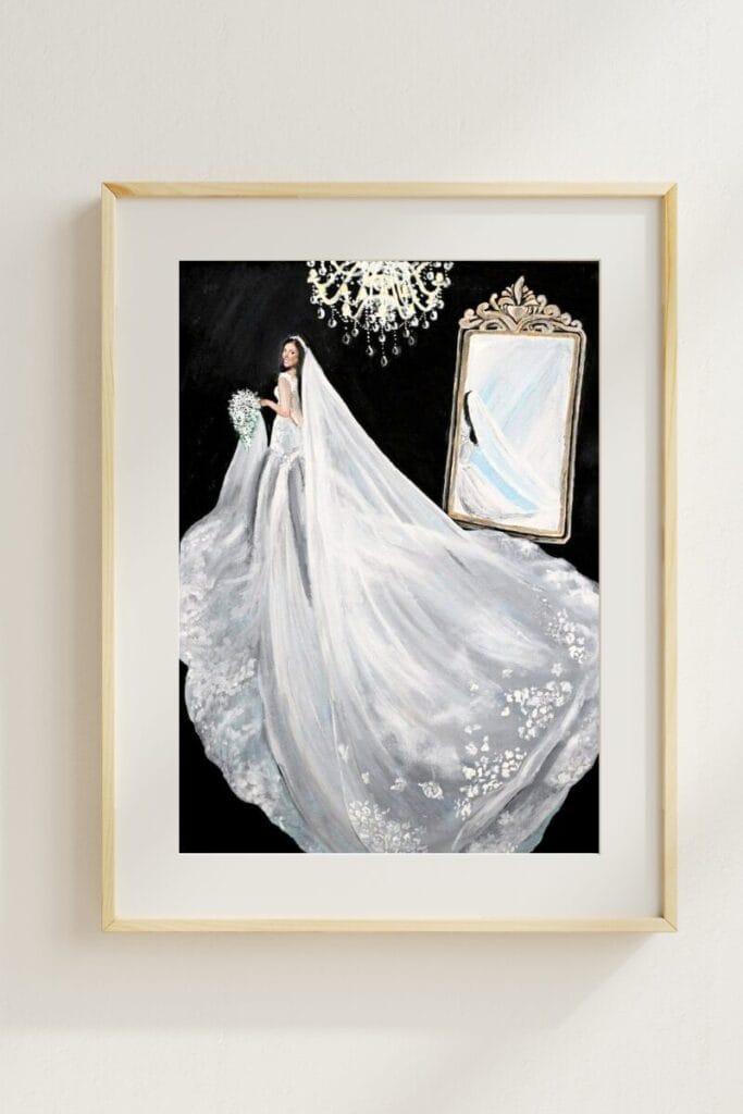 pittsburgh bridal painting