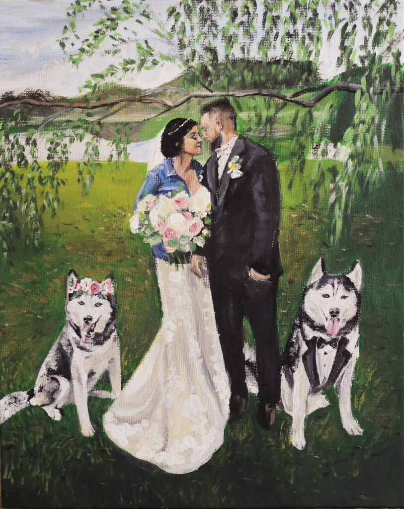 pittsburgh wedding painter