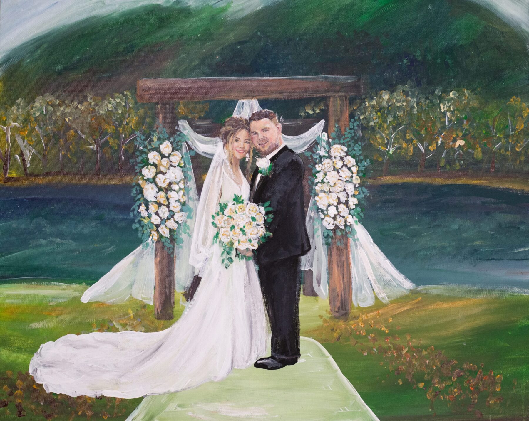 morgantown wv wedding painting morgantown wv wedding painting