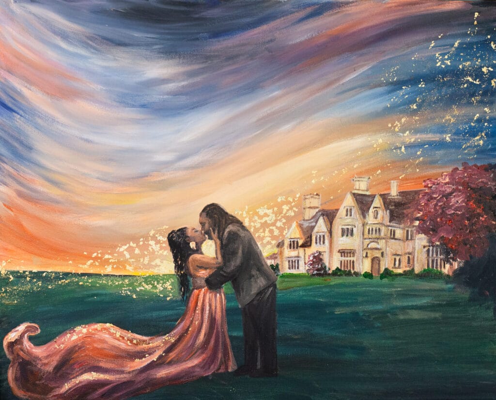 pittsburgh live wedding painter